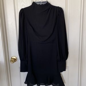 “ Express” black dress; size XS; NWOT